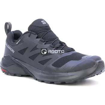 Pánská treková obuv SALOMON X-Adventure GTX Black černá pánská outdoor obuv membrána Gore-Tex® 41 1/3