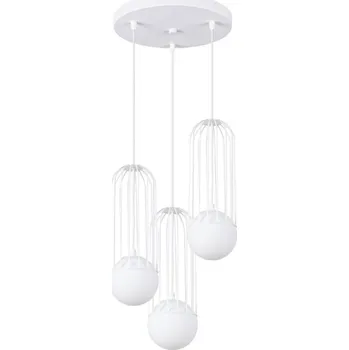 Sollux Lighting Brina závěsné svítidlo 3x8 W bílá SL.1335