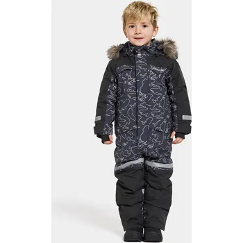 Chlapecká zimní kombinéza Dětská zimní kombinéza Didriksons Bjarven Grundsund Reflective Navy 130