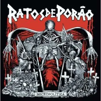 Zahraniční hudba LP Ratos De Porão: Necropolítica 2022 Coloured Gatefold Splatter Vinyl Limited Edition