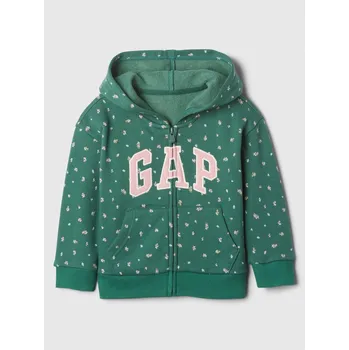 Dámská mikina GAP Baby mikina s logem - Holky GAP zelená 2870827