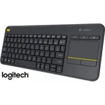 Logitech Wireless Touch Keyboard K400 Plus - CZ/SK