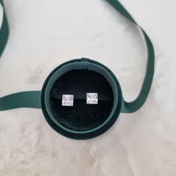 Náušnice Bižuterní náušnice čtverečky velké Tanzania