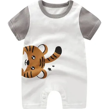 Kojenecký overall Vzorovaný overal s krátkými rukávy Velikost: 3M, Barva (Varianta): 2