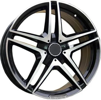 Alu kolo Carbonado Alu Kola Carbonado GIANT 8x18 5x160 ET50 Black Front Polished 65.1