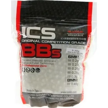 Airsoftová kulička Kuličky BBs ICS PRECISION 0.20g/3500
