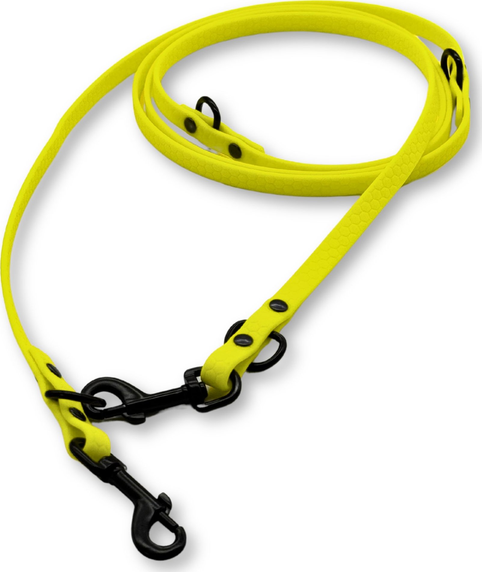 Přepínací flexibilní HEXA MINI voděodolné vodítko PafDog® 10mm, 5 délek, žlutozelené DÉLKA VODÍTKA: 2 metry