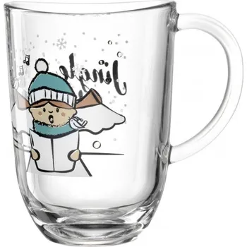 Vánoční dekorace Leonardo Hrnek 380ml anděl