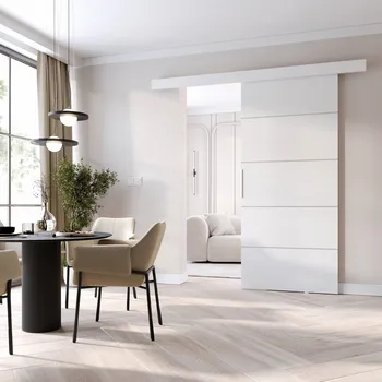 Interiérové dveře Posuvné dveře STANDART B70, Bílá