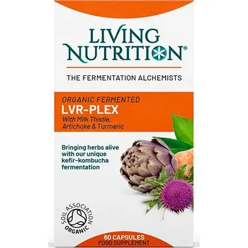 Living Nutrition | Bio Fermentovaná směs - LVR-Plex jaterní funkce, detox a lepší trávení - 60 kapslí