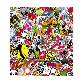 Polep vozidla Stickerbomb TLK-126 auto wrap fólie 152x1500cm - interiér/exteriér