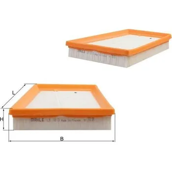 Vzduchový filtr Vzduchový filtr KNECHT LX 1813