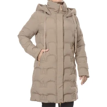 Dámský kabát Timezone Kabát Long Béžová XL