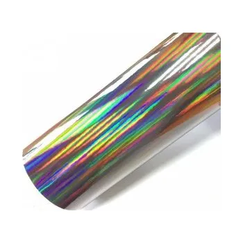 Polep vozidla Duhová chromovaná bílá auto wrap fólie 152x300cm - interiér/exteriér