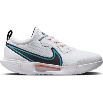 Pánská tenisová obuv Tenisové boty Nike Zoom Court Pro HC Velikost: EU 45,5 white/black/baltic blue/picant