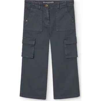 Dívčí oblečení Dívčí baggy kalhoty Boboli Barva: šedá, Velikost BOBOLI: 7 let (122)