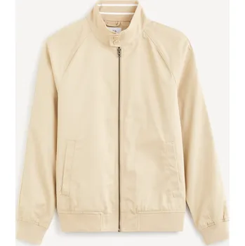 Pánský bomber Celio Bunda bomber Gubavlna - Pánské Celio krémová 2643152