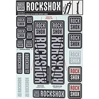 Vidlice na kolo Rock Shox DECAL KIT 35MM (Polar Grey)