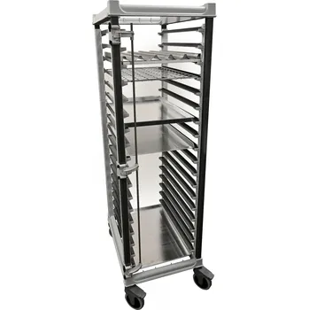 Servírovací stolek Vozík na zásobníky Camshelving, 18x 600x400 mm, Cambro, 516x783x(H)171mm