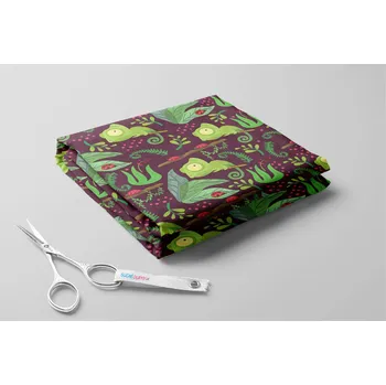 Fleece antipiling, Chamíci a berušky Barva: Fialová