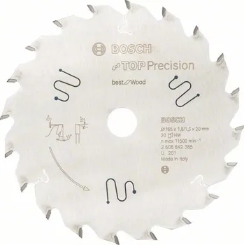 Pilový kotouč Bosch Pilový kotouč do okružních pil Top Precision Best for Wood 2608642385