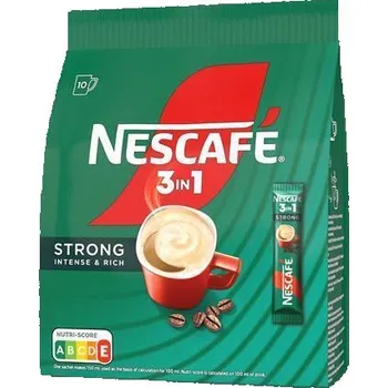 Káva NESCAFE Káva "Strong", 3in1, instantní, 10x 16,5 g, NESCAFÉ 12582815
