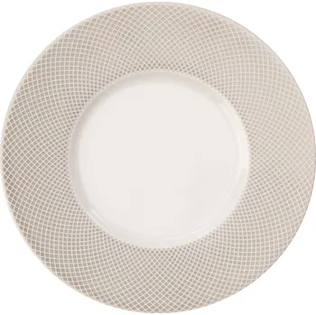 Talíř Verlo Norwich podšálek pr. 16 cm, béžový okraj