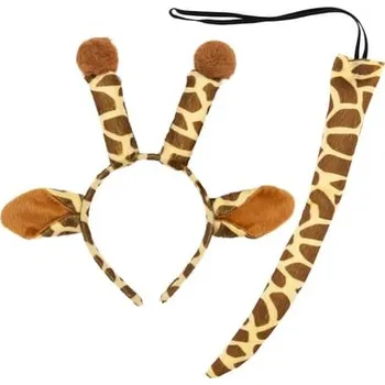 Karnevalový doplněk Funiglobal - Set doplňků žirafa -