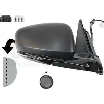 Autodíl vnejsi zpetne zrcatko VAN WEZEL 4317818