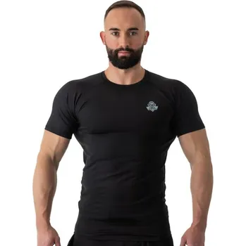 Pánské tričko Pánské tréninkové tričko DBX BUSHIDO Rashguard RS Black Velikost: XXL
