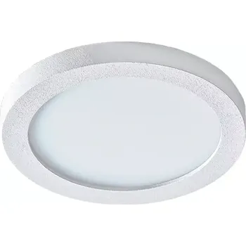 Nástěnné svítidlo Bodové světlo Slim 9 Round 3000K Ip44 bílé do sádrokartonu