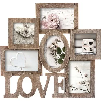 Rám na obraz Atmosphera Nástěnný fotorámeček, hnědý