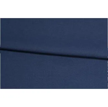 Lněný kepr, tmavě modrý, sartor.cz