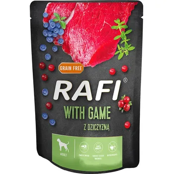 Krmivo pro psa 10x300g Rafi Dog Rind - zvěřina