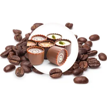Káva Belgické pralinky - zrnková káva bezkofeinová, 250g