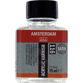 Speciální výtvarná barva Amsterdam Saténový akrylový lak 75ml