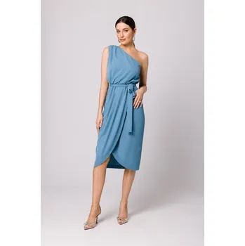 Dámské šaty Makover Woman's Dress K160 Makover modrá 2343737