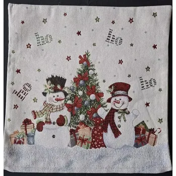 Povlak na dekorativní polštářek GOBELÍNOVÝ POVLAK - VÁNOČNÍ 03