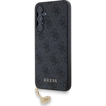 Pouzdro na mobilní telefon GUESS 86381 GUESS 4G Kryt s přívěskem Samsung Galaxy A555G šedý