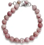 Náramek rodochrozit 8mm Rozina
