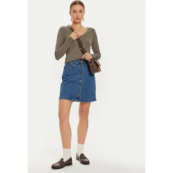 Dámský svetr ONLY Svetr Venice 15333990 Hnědá Regular Fit XS