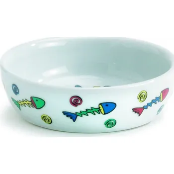 Beeztees Miska s dekorací porcelánová 13cm