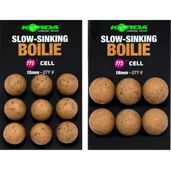 Korda Plastic Wafter Slow-Sinking Boilie Cell - 15mm