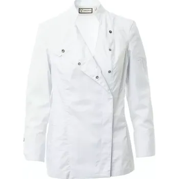 Gastro oděv PAYPER STARRED MESH LADY dámský rondon - šedá ocel XXL