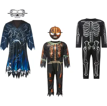Karnevalový kostým Chlapecký kostým Kostlivec 110/116–134/140