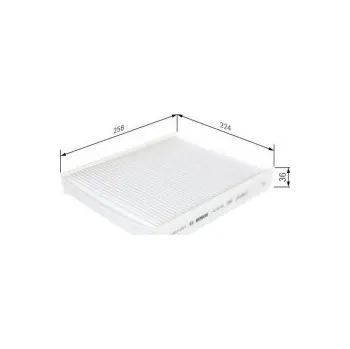 Kabinový filtr Kabinový filtr VW POLO IV limuzína (9N4) Bosch - 1.9TDI --