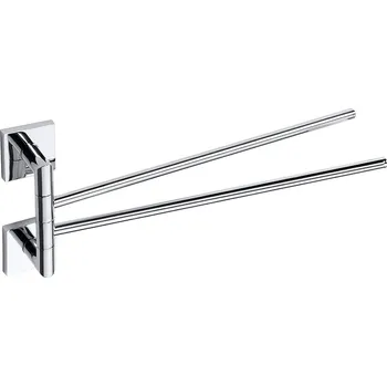 Držák na ručník Držák ručníků dvojitý Bemeta Beta otočný 420 x 160 x 70 mm