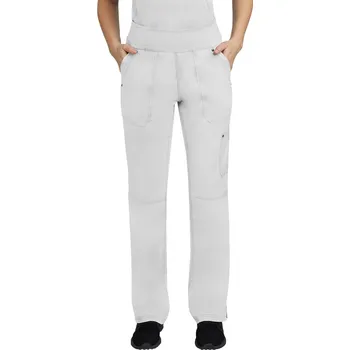 Dámské kalhoty Dámské kalhoty na gumu v pase TORI – bílá