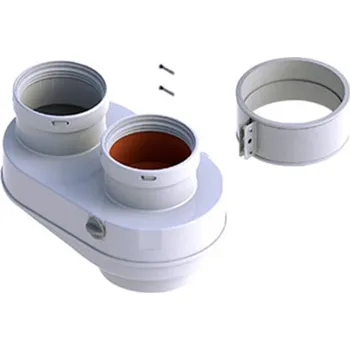 Příslušenství ke kotli Airfel člen rozdvojovací 80/80 pro dělené odkouření airfel adapter