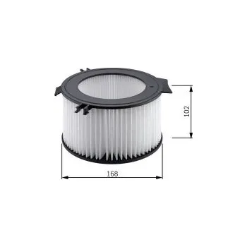 Ventilátor topení a klimatizace Kabinový filtr VW CALIFORNIA T4 Camper (7DJ, 7DK, 70J) Bosch - 2.5, 2.8VR6, 2.4D, 2.5TDI